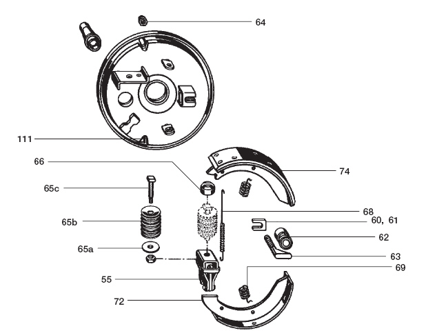 BPW Radbremse R234-76